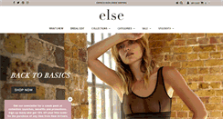 Desktop Screenshot of elselingerie.com